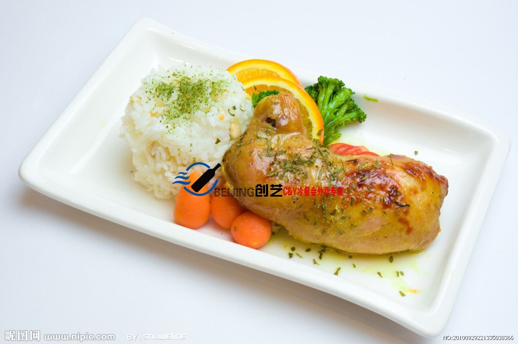 香蔬烤鸡腿